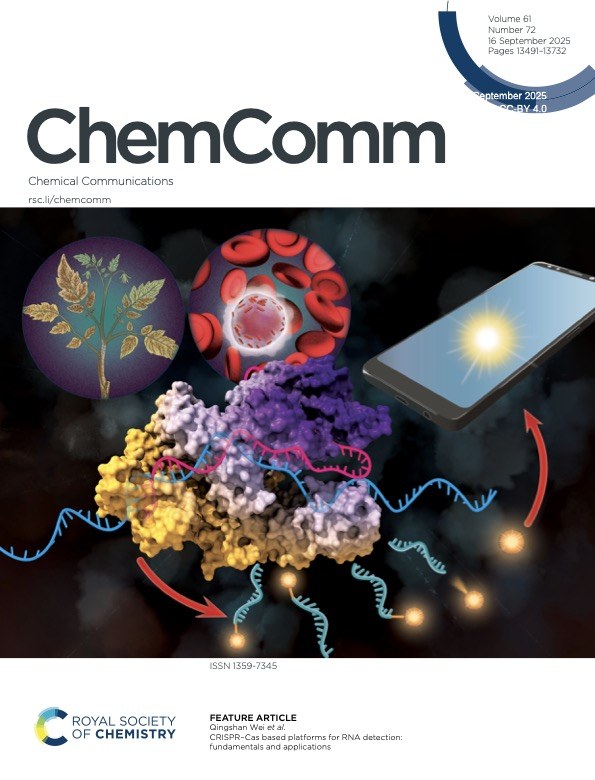 Chemical Communications cover: CRISPR-Cas RNA detection